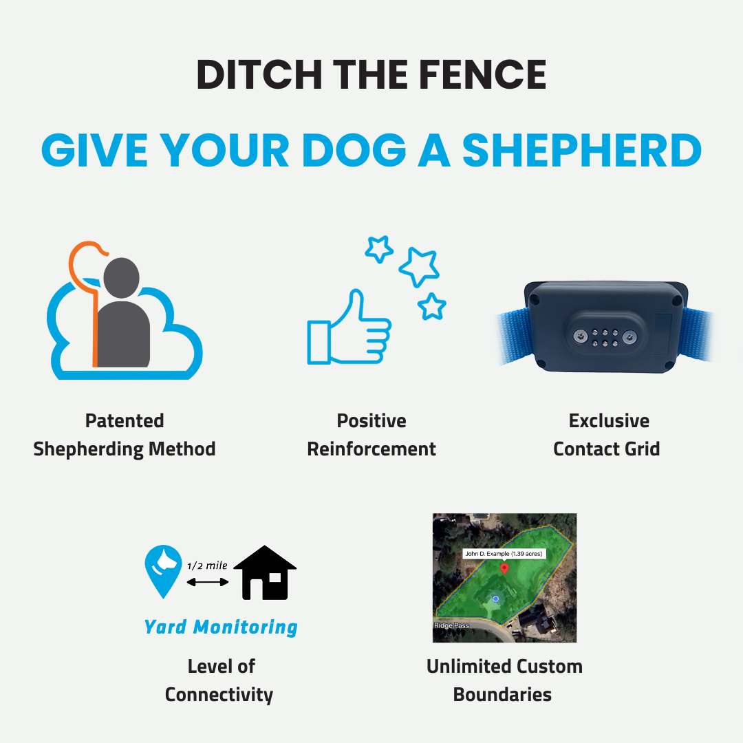SkyShepherd GPS Dog Fence Containment Collar