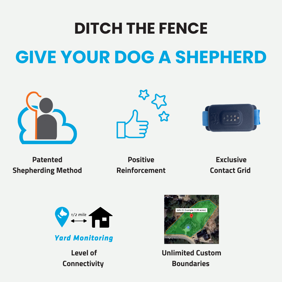 SkyShepherd GPS Dog Fence Containment Collar