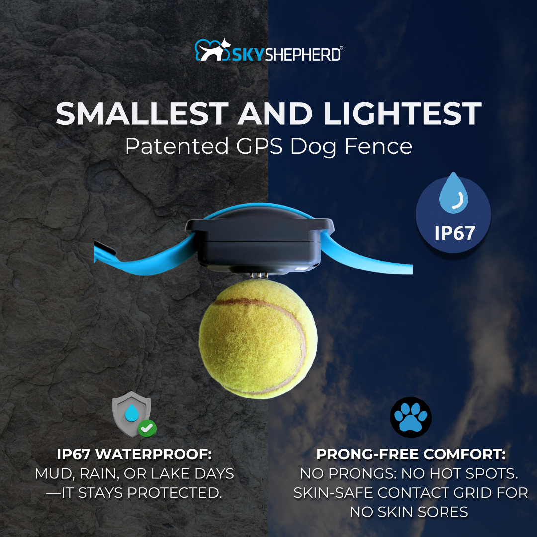 SkyShepherd GPS Dog Fence Containment Collar