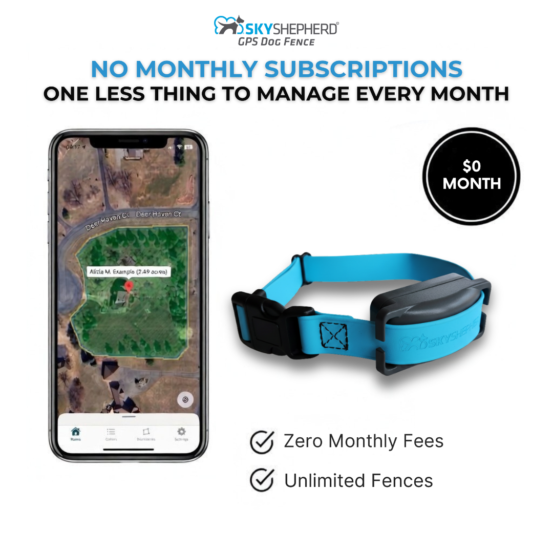 SkyShepherd GPS Dog Fence Containment Collar